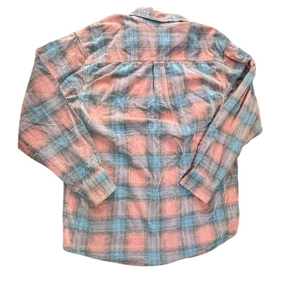 Orvis Men's Vintage Plaid Corduroy Button-Up Shirt M Multicolor - Picture 2 of 5